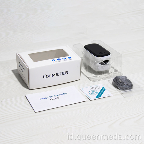 Instrumen medis portabel ujung jari pulse oximeter